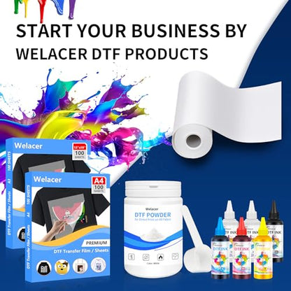 DTF Ink White 500ml Heat Transfer Ink Refill ET (169.1 Fl Oz)