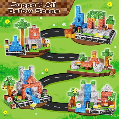 150 PCS Magnetic Blocks