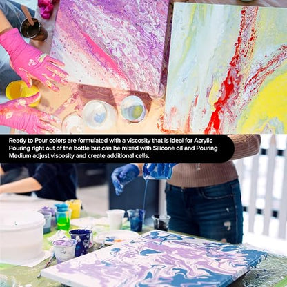 Pouring Masters Violet Interference Pearl Special Effects Acrylic Pouring Paint (32 Fl Oz)