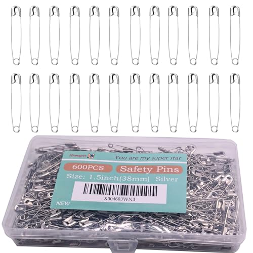 600PCS Safety Pins (600 Count)