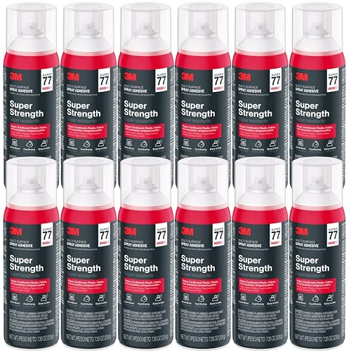 Super 77 Multipurpose Spray Adhesive (87.6 Ounce)
