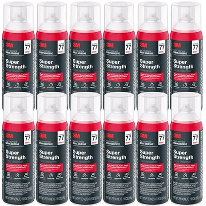 Super 77 Multipurpose Spray Adhesive (87.6 Ounce)