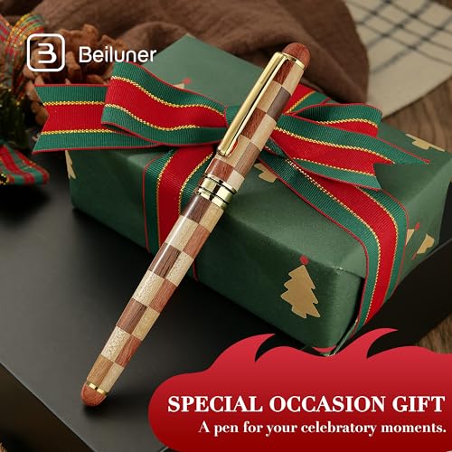Luxury Wood Ballpoint Pen Writing Set