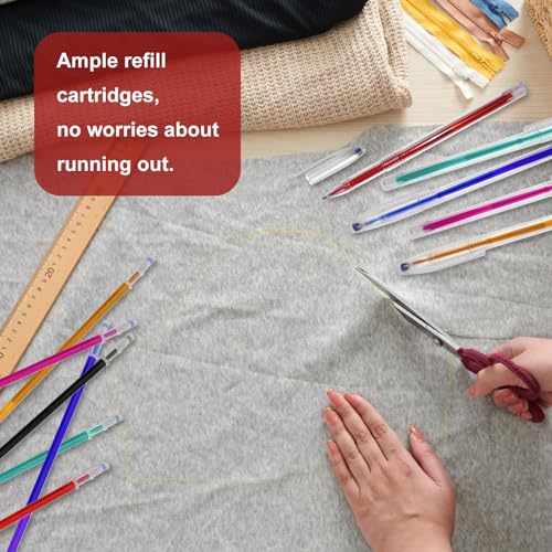 24pcs Heat Erasable Pens for Fabric (24 Count)