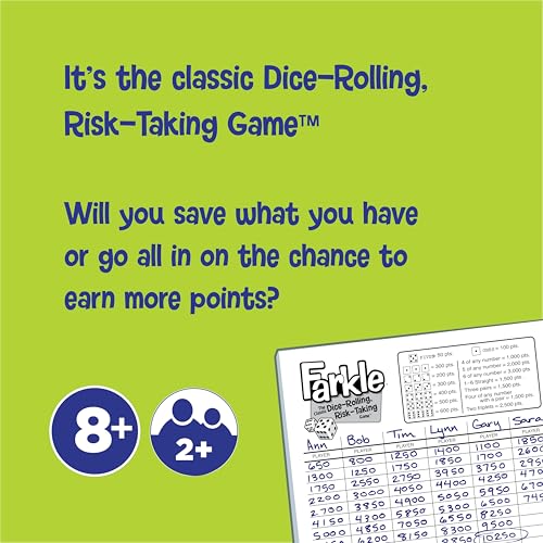 Farkle Dice Games for Kids