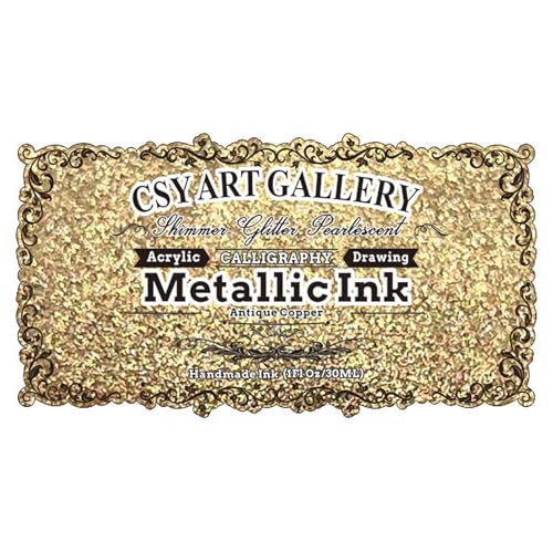 Metallic Acrylic Inks