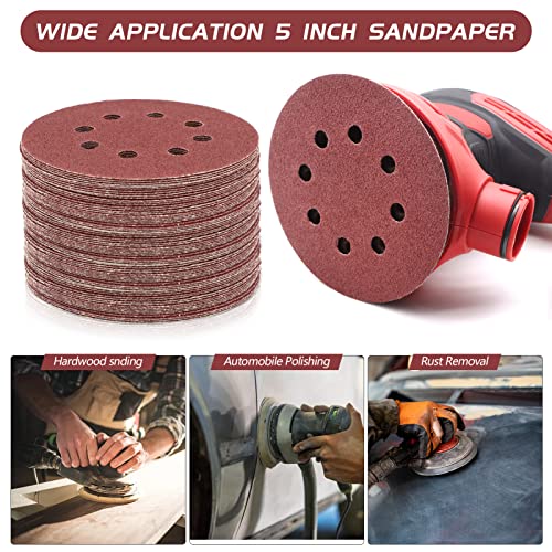 5 Inch 80 Grit Sanding Discs