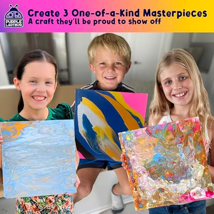 Low Mess Pouring Paint for Kids