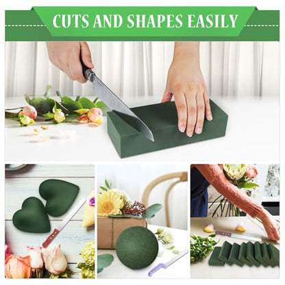10 Pack Wet and Dry Floral Foam Blocks