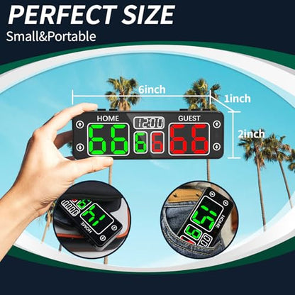 Upgraded Digital Scoreboard with Timer