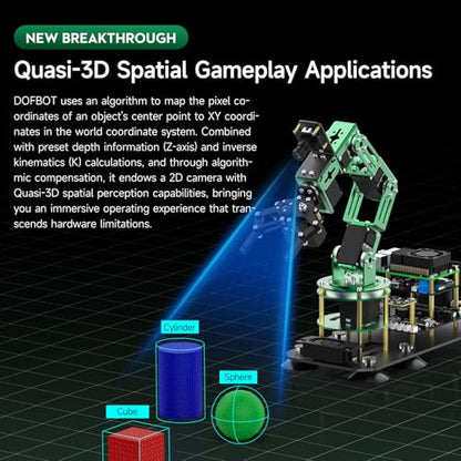 6DOF Robotic Arm for Raspberry Pi 5 ROS2