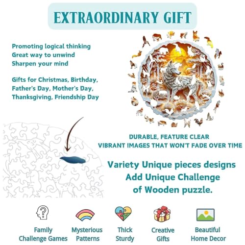 Wooden Puzzles for Adults