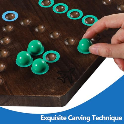 20 inches Wood Wahoo Board Game 2 Sided 4