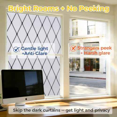 Window Privacy Film Decorative Non
