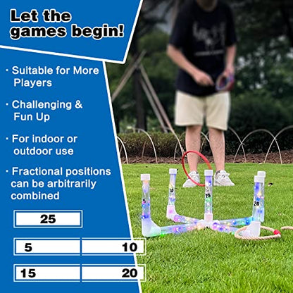 Glow in The Dark Ring Toss Game