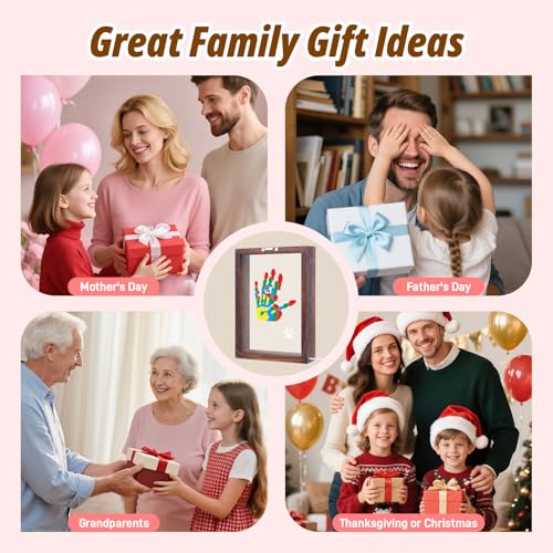 Family Handprint Kit with Light for 4