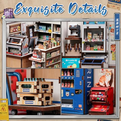 Japanese Book Nook Kit for Adults