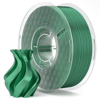 Silk PLA 3D Printer Filament 1.75mm Holly Green 1KG (35.27 Ounce)