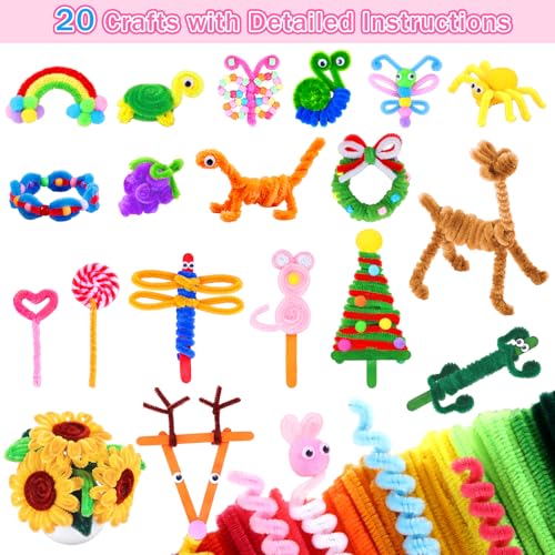 Pipe Cleaners Arts and Crafts Supplies for Kids