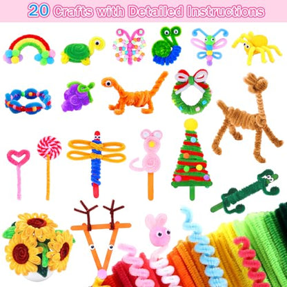 Pipe Cleaners Arts and Crafts Supplies for Kids