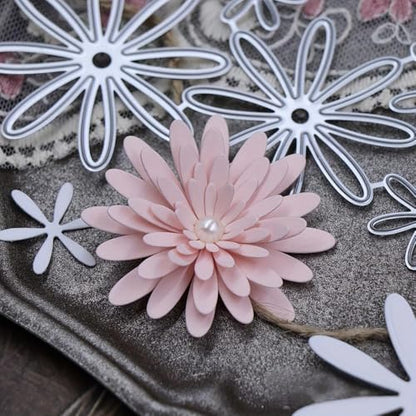 Flowers Metal Cutting Die for Scrapbooking