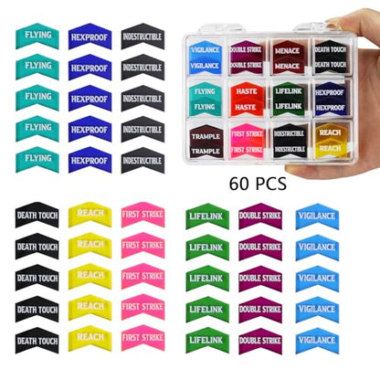 108PCS 12mm MTG Counter Dice +1