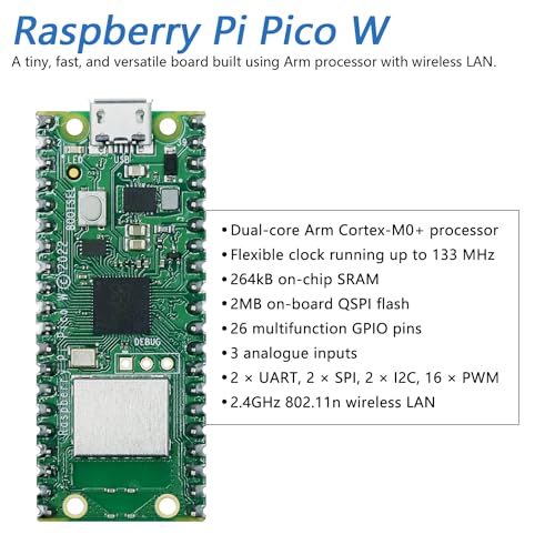 Bipedal Robot Kit for Raspberry Pi Pico W