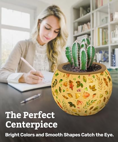 3D Puzzle Planter 80 Pieces