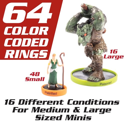 Deluxe Condition Rings with Wooden Case (64 Count)