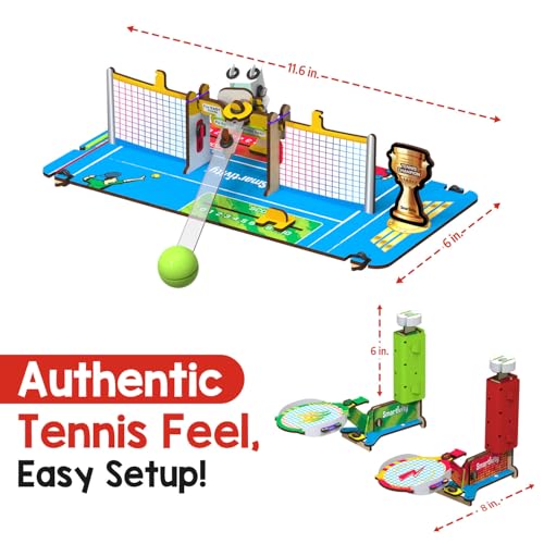 DIY Tabletop Tennis Game for Kids 6
