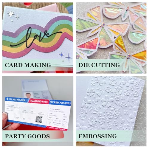 Cardstock Warehouse Diamond Print Inkjet Glitter