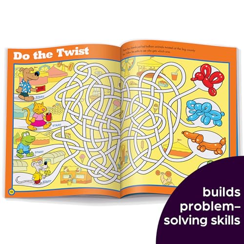 Amazing Mazes Beginner Maze Books for Kids Ages 3 (2 Count)