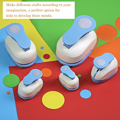 Set 5 Circle Paper Punch 0.3'' (5 Count)