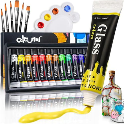 Stain Glass Paint Set