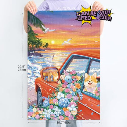 1000 Piece Puzzle for Adults Jigsaw Puzzles (1000 Count)
