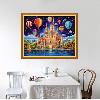 Beginners Cross Stitch Kits Stamped Full Range of Embroidery Kits for Adults DIY Cross Stitches kit Embroidery Patterns for Needlepoint kit