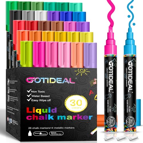 Chalk Markers (30 Count)