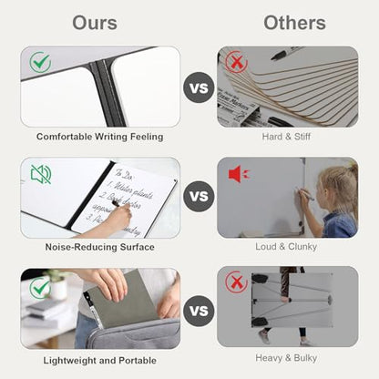 Portable White Board Dry Erase Notebook