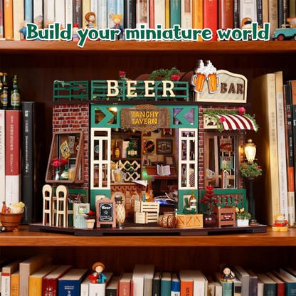 Book Nook DIY Miniature House Kit