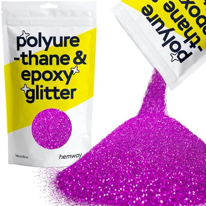 Resin Glitter Fuchsia Pink 100g Microfine (3.5274 Ounce)