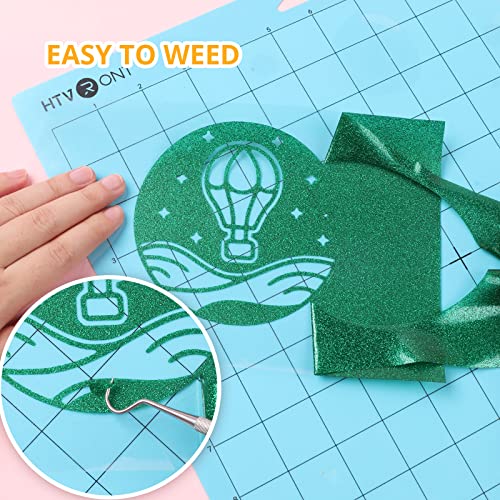 Green Glitter Heat Transfer Vinyl