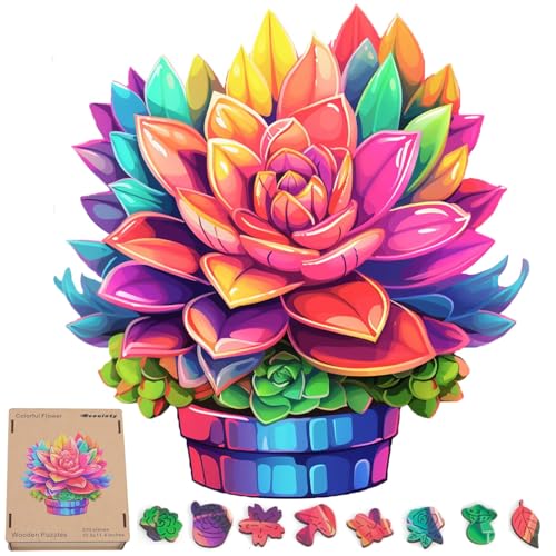 Wooden Puzzles for Adults (200 Count)
