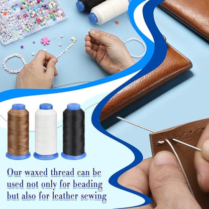 0.55mm Waxed Beading Cord