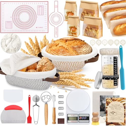 38Pcs Sourdough Bread Baking Supplies