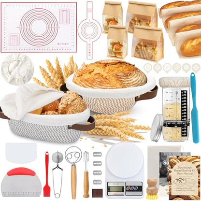 38Pcs Sourdough Bread Baking Supplies