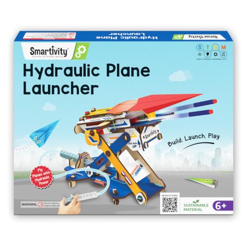 2in1 Hydraulic Aeroplane & Dart Launcher for Kids 6