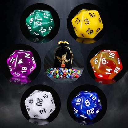 15 Sets Polyhedral Dice (105 Count)