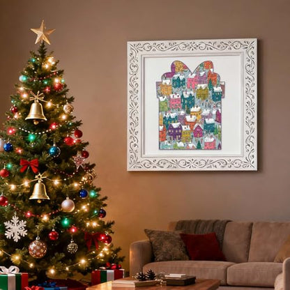 Winter Wooden Puzzles for Adults and Kids