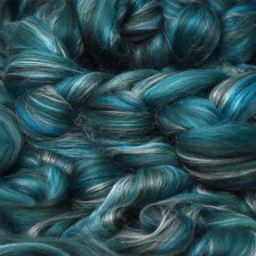 Merino Silk Luxe Tonal Designer Blend. Superfine Merino
