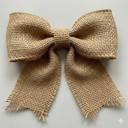 3 Pack Burlap Garland and Wreath Ribbon Wide 5" x 15 Yards Natural Jute 5 Inch 15 (45 Foot)